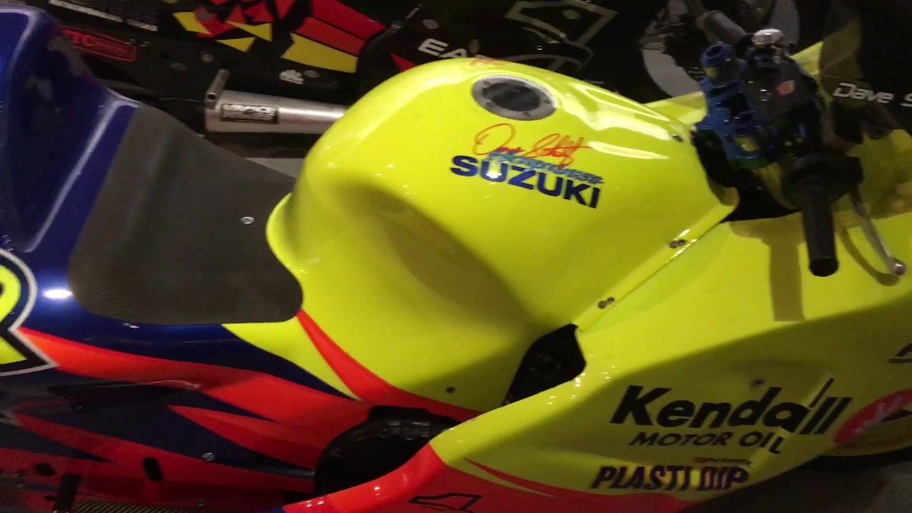 Legendary Dave Schultz and Matt Hines Pro Stock Motorcycles Side-by-Side