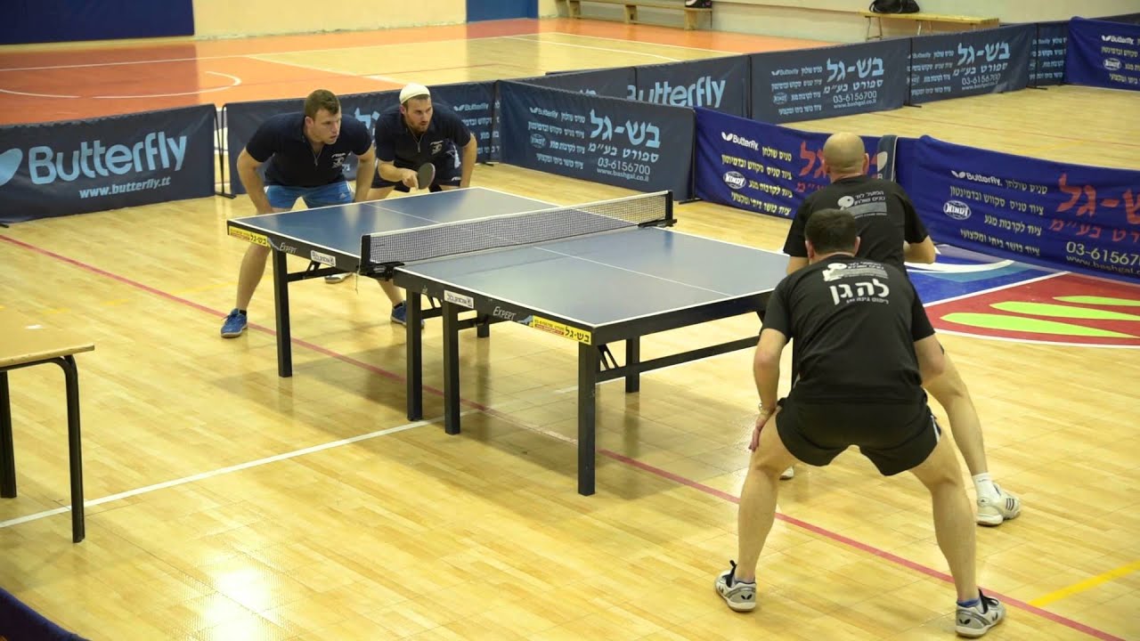 הפועל לוד - טניס שולחן - איציק אברמוביץ' - שימעון קלברס 22.12.2015