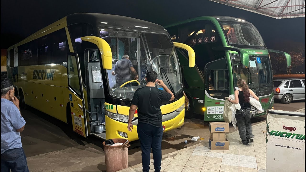 &ldquo;Imprevisto na rodovi&aacute;ria: &ocirc;nibus da Eucatur quebra e passageiros recebem refei&ccedil;&atilde;o gratuita&rdquo; #live
