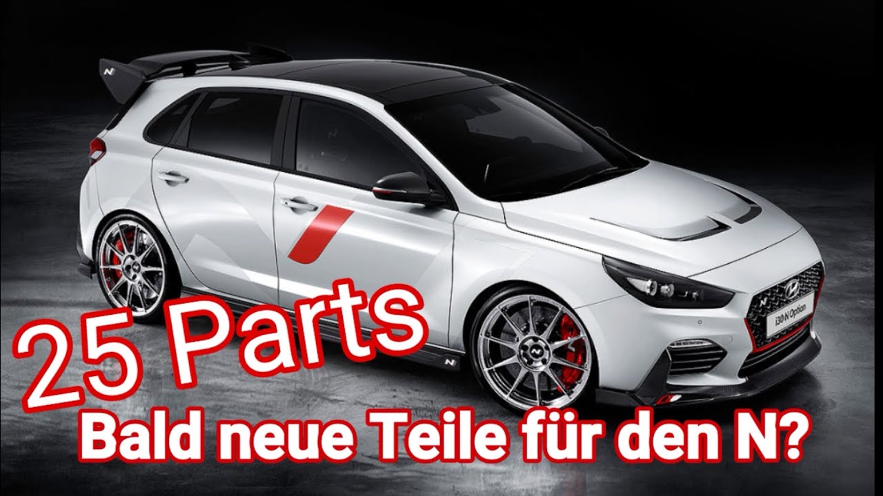 Hyundai I30n Performance - N Option neue Anbauteile & Individualisierungsmöglichkeiten Mondial Paris