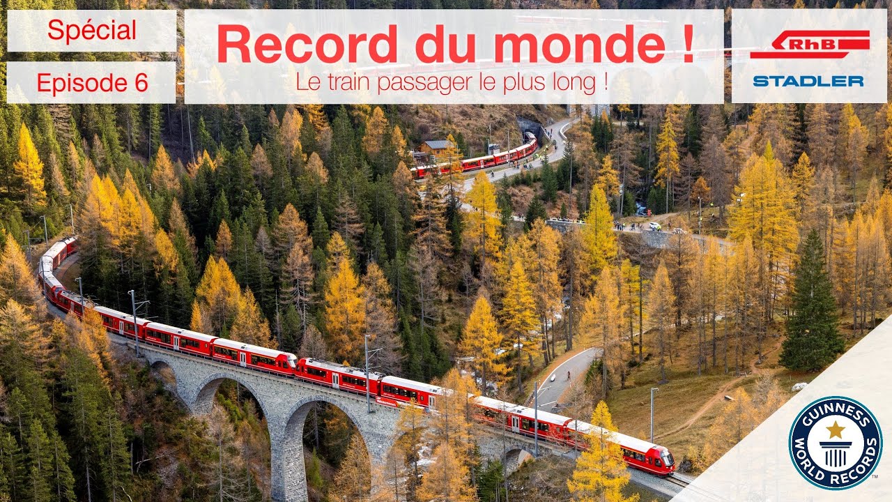 [S3-E06] Record du monde ! - Rail One avec @Rhätische Bahn AG
