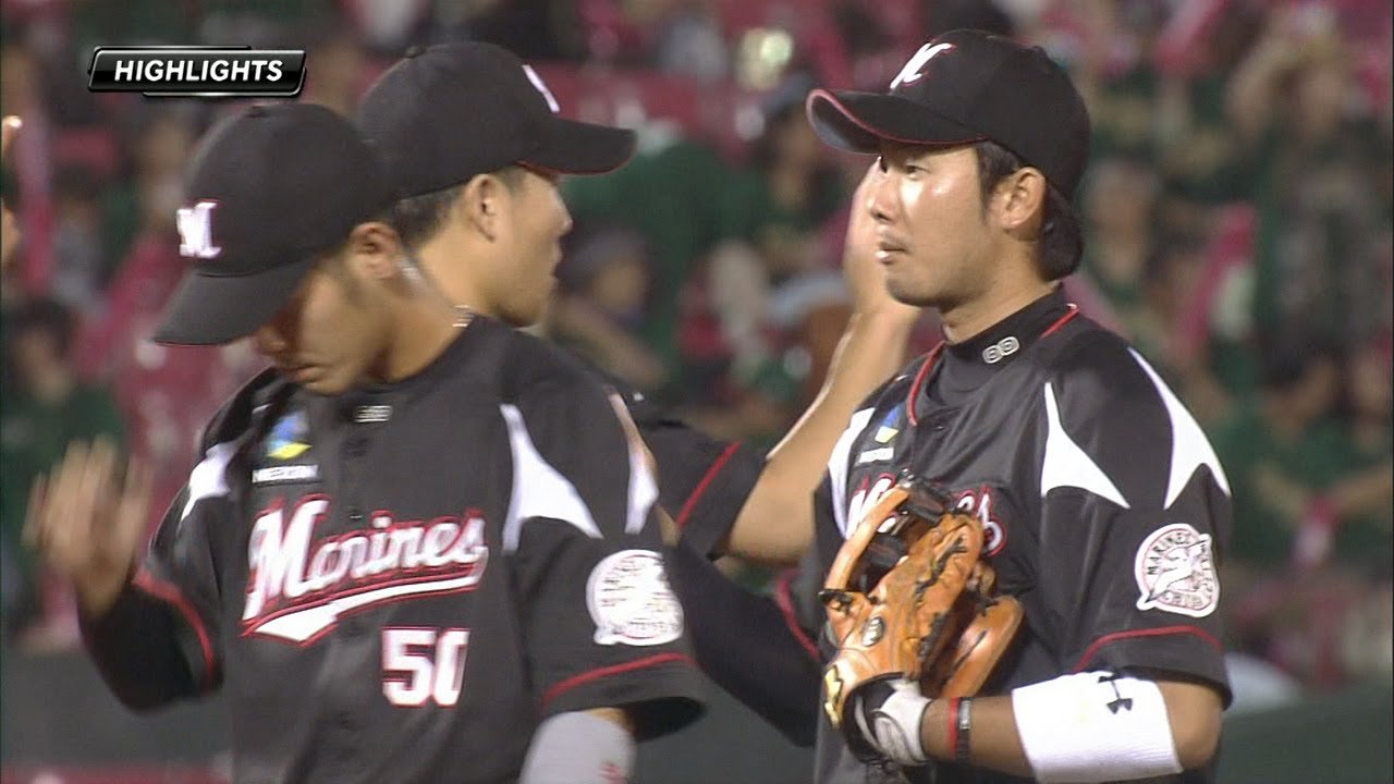 【プロ野球パ】4回に一挙5点の猛攻！ロッテが連敗ストップ！ 2014/08/16 E5-12M