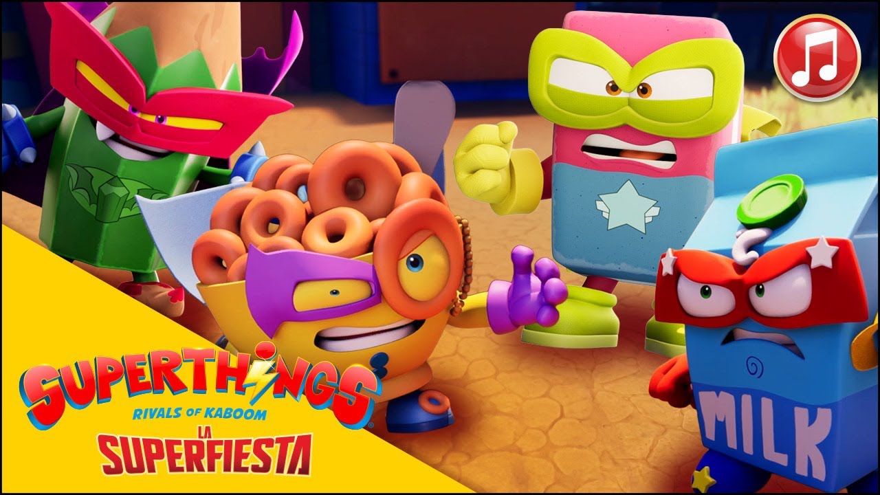 KARAOKE Superthings 🎶SUPERTHINGS RIVALES EN KABOOM CITY 2025 | LA SUPERFIESTA