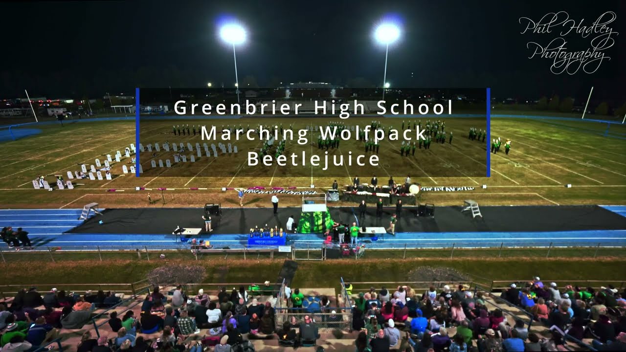 Greenbrier High School - Marching Wolfpack - Beetlejuice - Silver Spirit Invitational 2023
