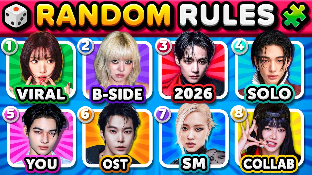 SAVE ONE SONG: RANDOM Rules, 8 SONGS, Save your Favorite Tracks! | KPOP QUIZ 2026