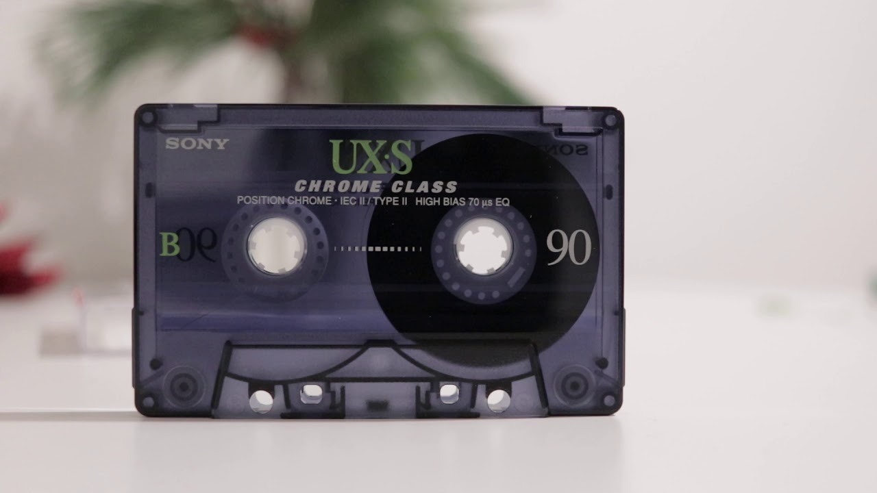 Sony UX-S Cassette unboxing