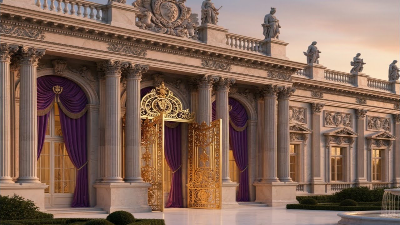 ✨ Royal Luxury Home Tour | Elegant Purple & Gold Interiors | Palace-Inspired Modern Design 🏰💜🌿