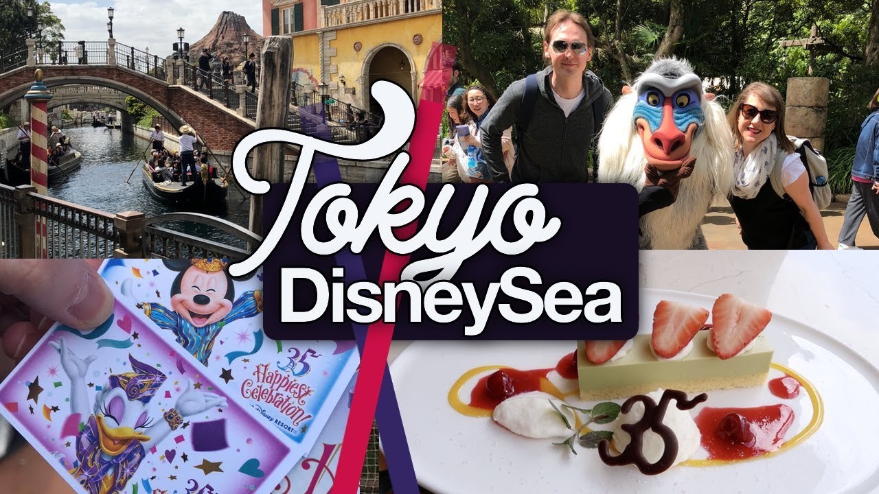 Tokyo DisneySea #1! Ristorante di Canaletto, Center of the Earth, Sinbad and Tips! Japan April 2018