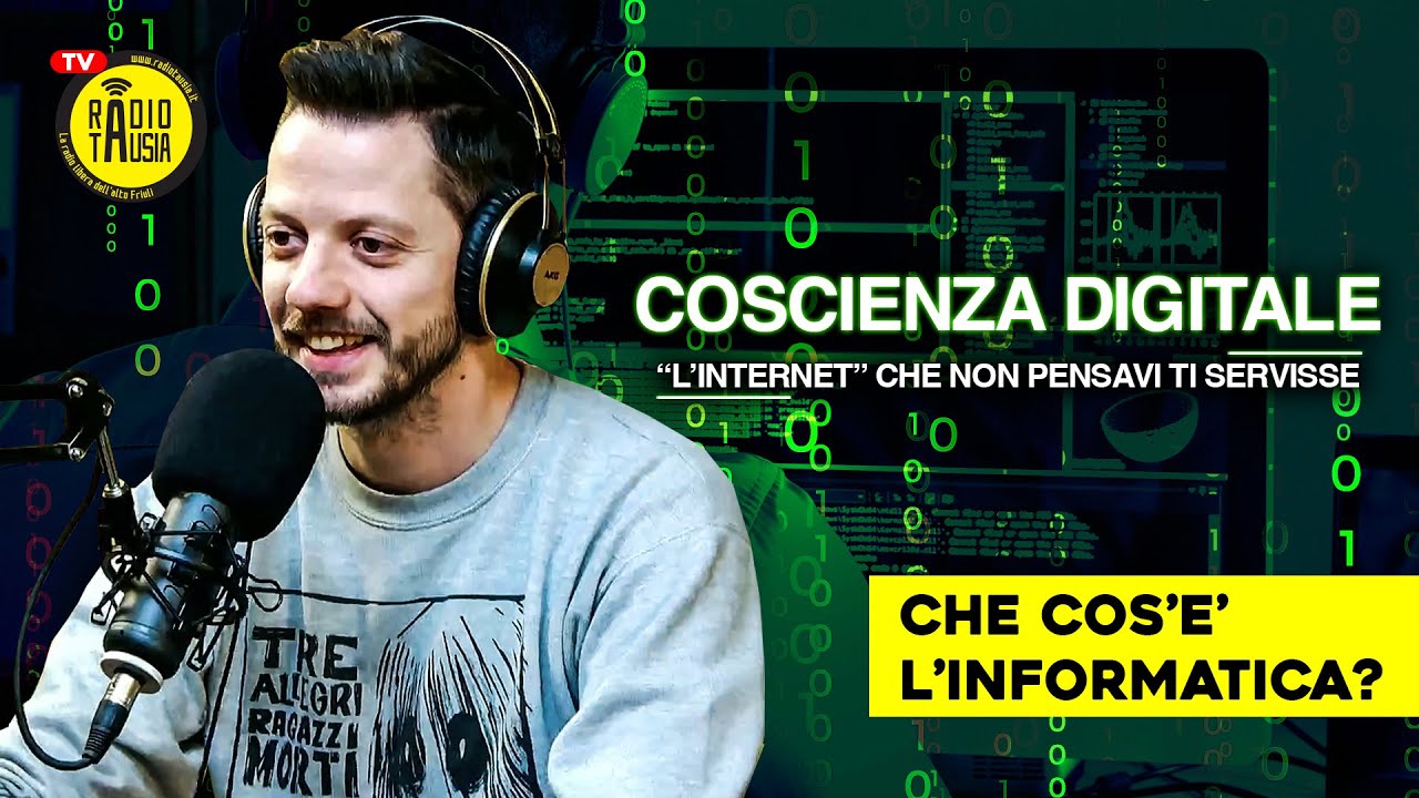 Che cos'è l'informatica? Spiegato FACILE con @LazyMixStudio -  Radio Tausia