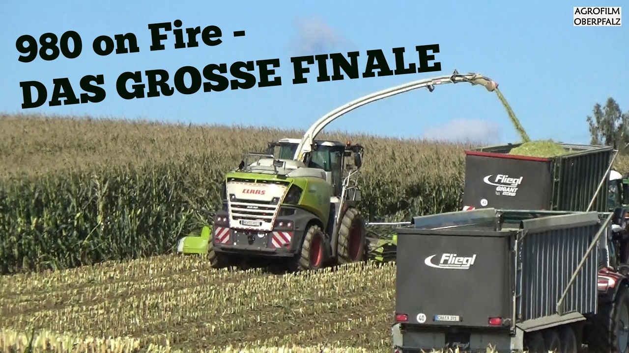 980 on Fire #20 - DAS GROßE FINALE DER SERIE - Maishäckseln mit Claas Jaguar 980 - LU Spitzner