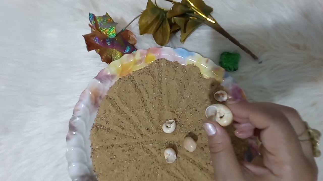 القراءة بالرمال والودع لبرج السرطان 🦀🦀🦀🌷🌷
