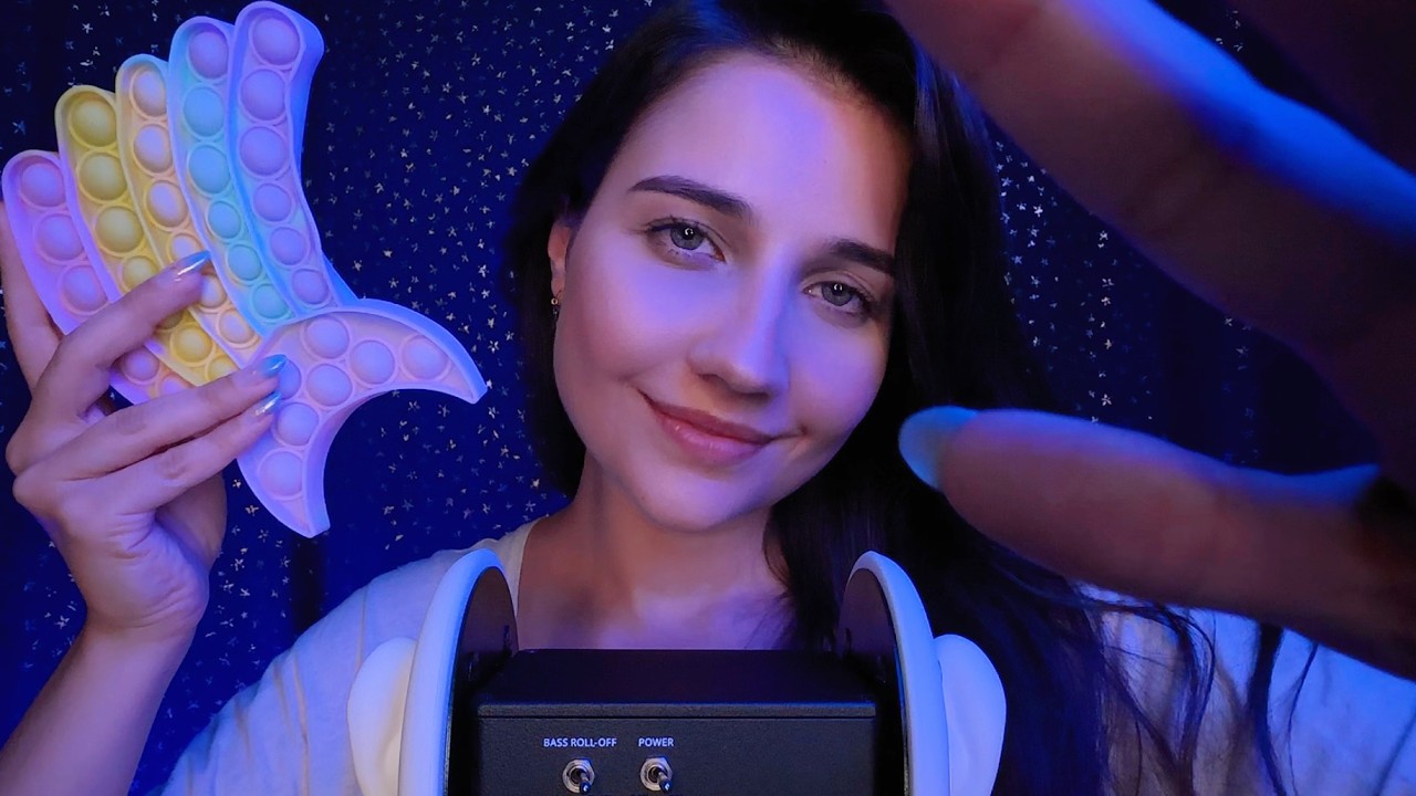 ASMR PARA ALÍVIO DO ESTRESSE, ANSIEDADE E INSÔNIA 3 HORAS PARA DORMIR, RELAXAR, SONO
