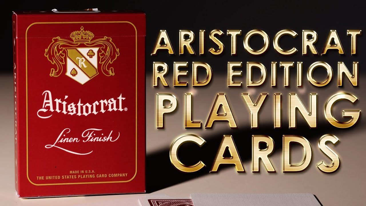 Deck Review - Aristocrat 727 Banknote Playing Cards [Red]