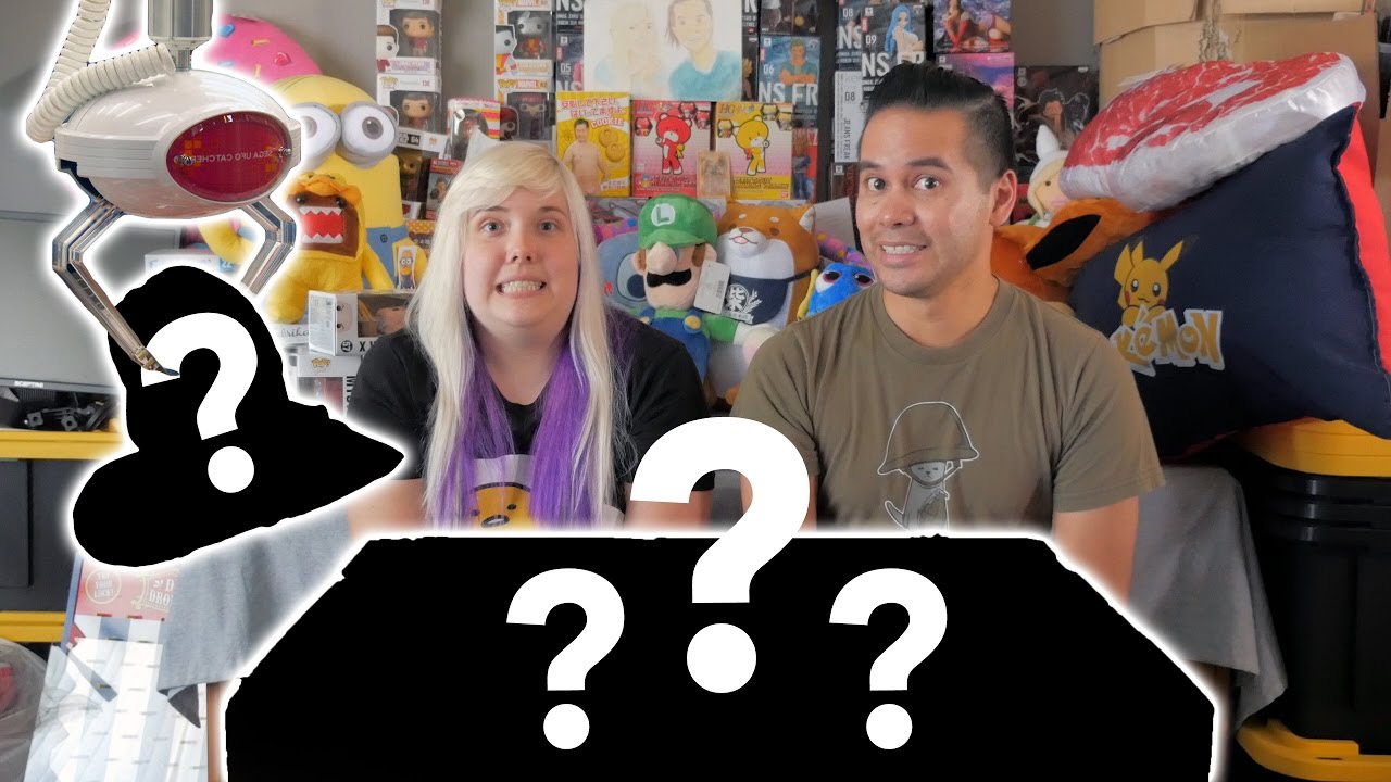 Round 1 UFO catcher/prize unboxing collab with Kawaii Felting! | The Crane Couple