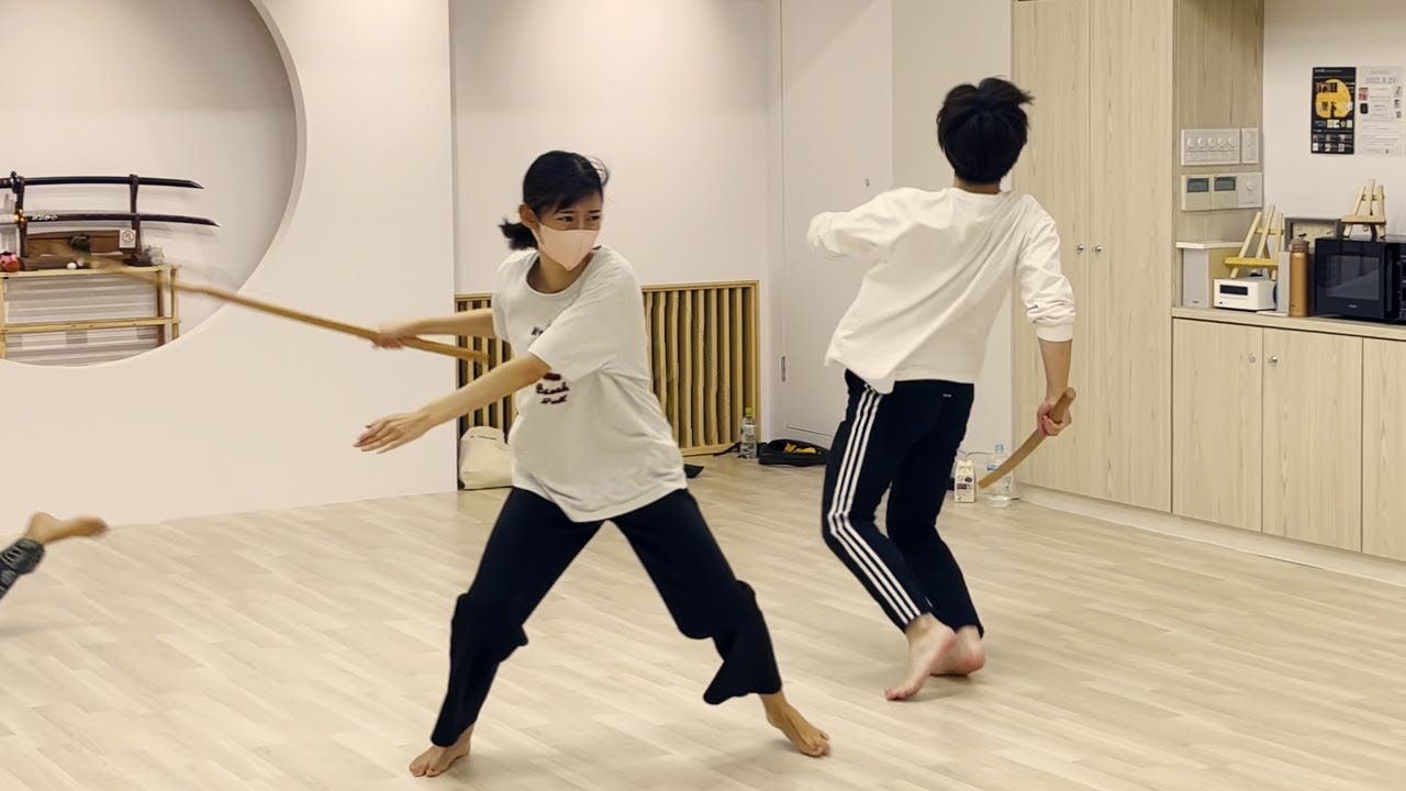 凜派・殺陣稽古中 No.4 ／ Sword Performance Training No.4