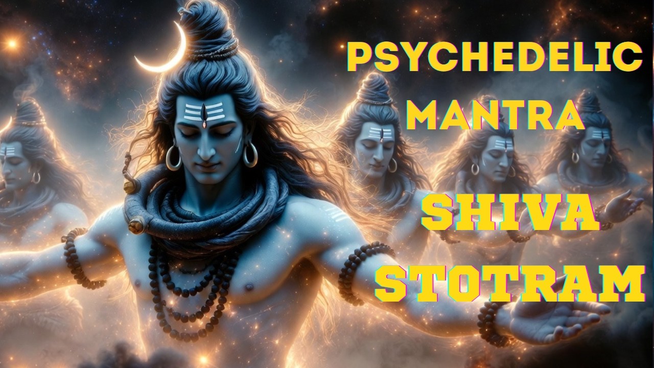 SHIVA PSYCHEDELIC TANDAVA STOTRAM 🔥 Powerful Trance Mantra for Awakening Energy