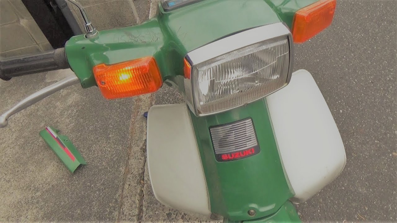 やり残し　#15ヤフオクで買った不動車をレストアする【バーディー50＠SUZUKI】