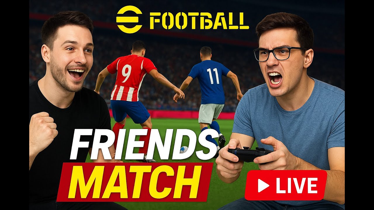 eFootball Live on Linux | Competitive Match with Friend | Who&rsquo;s the Best?