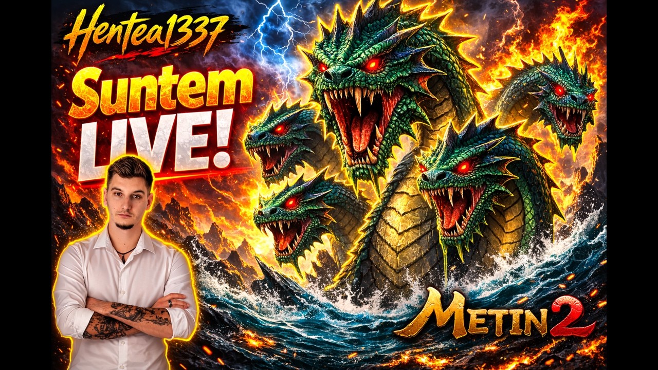 🔴 LIVE :Stam pe Sura azi ? Facem teste pentru Tiktok #metin2