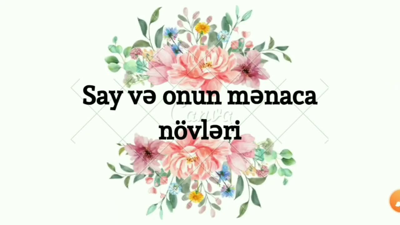 Say.Sayın quruluşca və mənaca növləri.