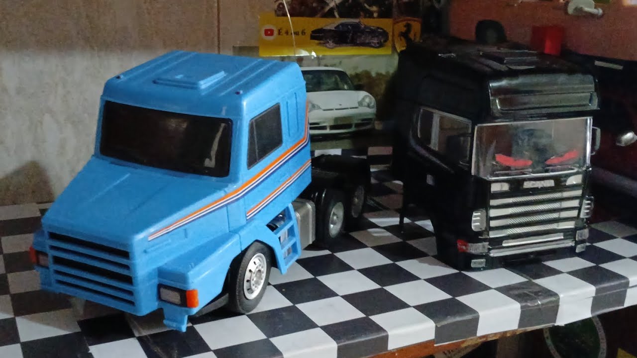 Modificando a Scania 112h da Diverplas em Controle Remoto na Escala 1:18 