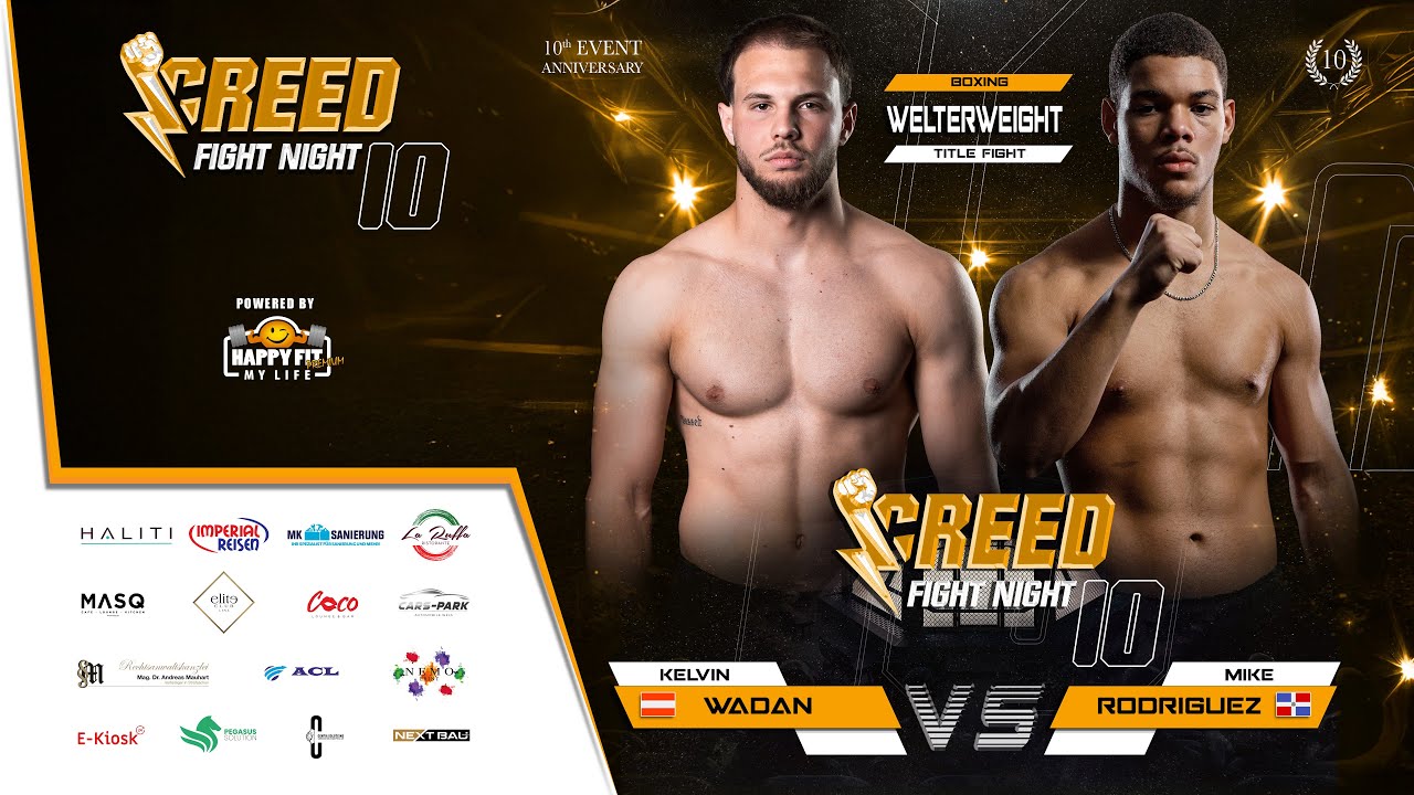 Kelvin Wadan VS Mike Rodriguez I Creed Fight Night 10