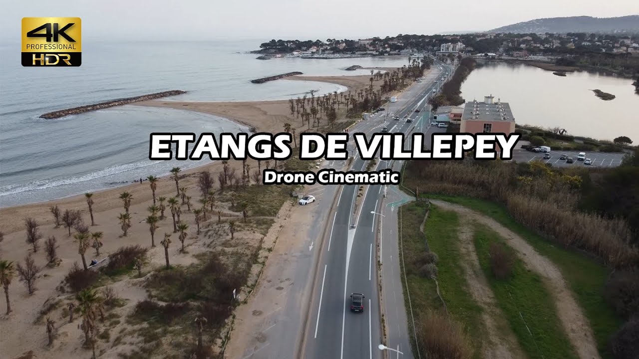 4K FREJUS | Les Etangs de Villepey | Mavic Mini 2 | 4K 60IPS