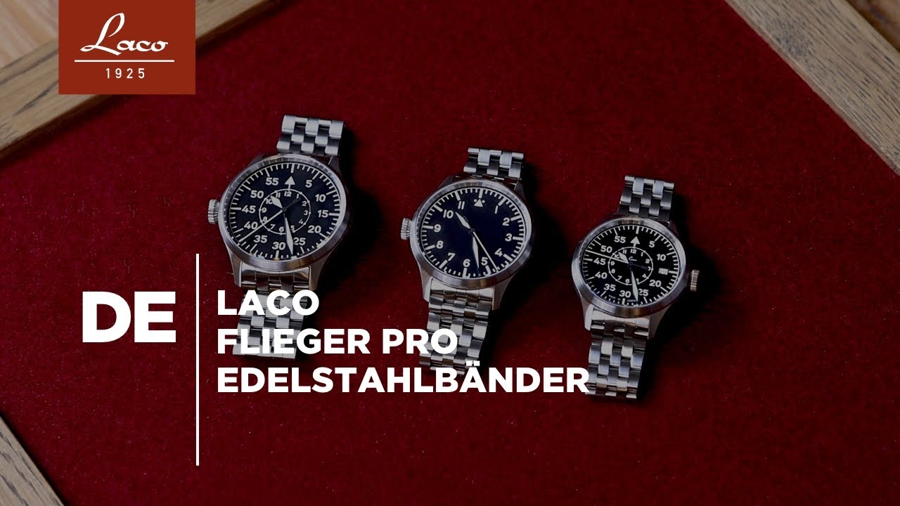 Laco Flieger PRO Edelstahlb&auml;nder