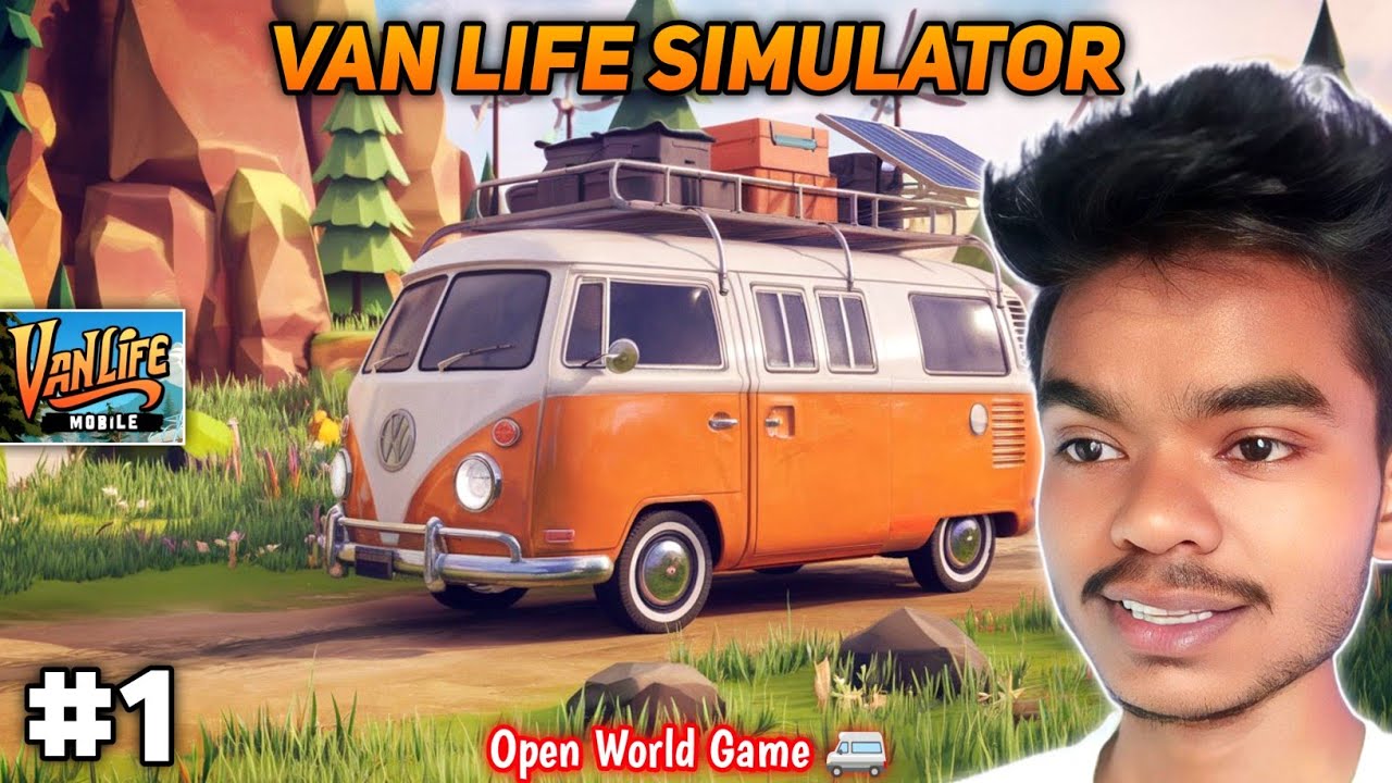 🤩 Van Life Simulator 🚐 Full Gameplay | Best Open World Game For Android And Ios