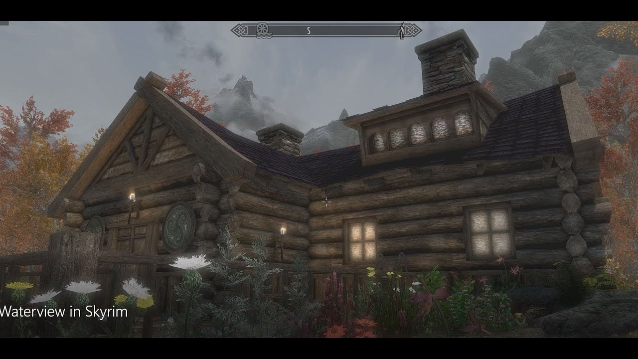 Waterview in Skyrim - Skyrim Special Edition House Mod