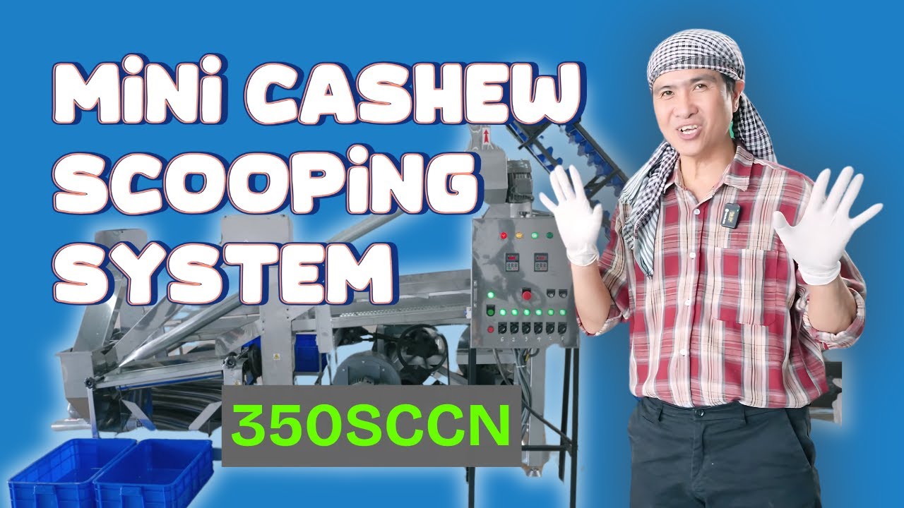 Cashew Scooping System 350SCCN (Small version 2025)