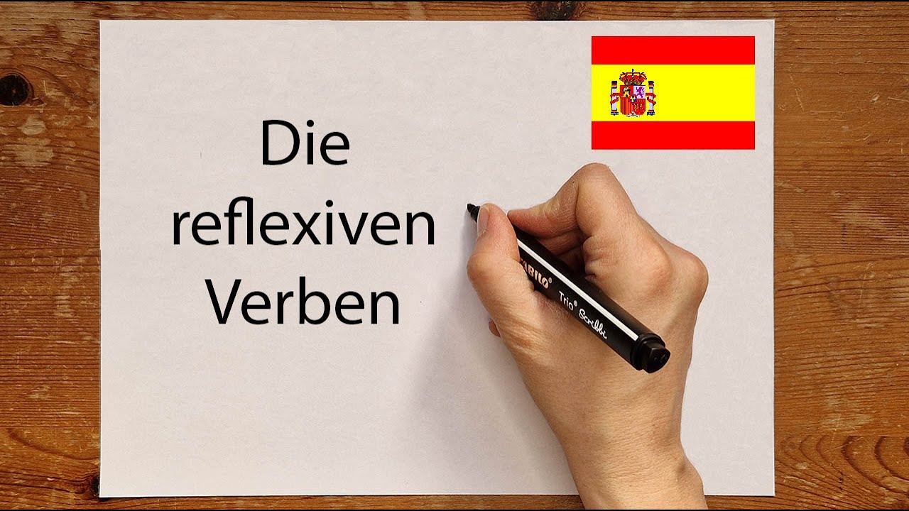 Spanisch: reflexive Verben | Verben mit se im Präsens - Bildung, Beispiele einfach erklärt