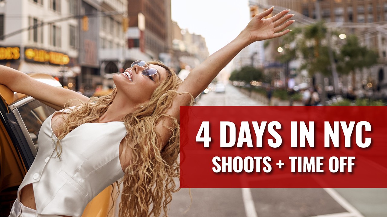 4 Days in NYC as a Fashion Photographer | Work-Life Balance + Travel Gear