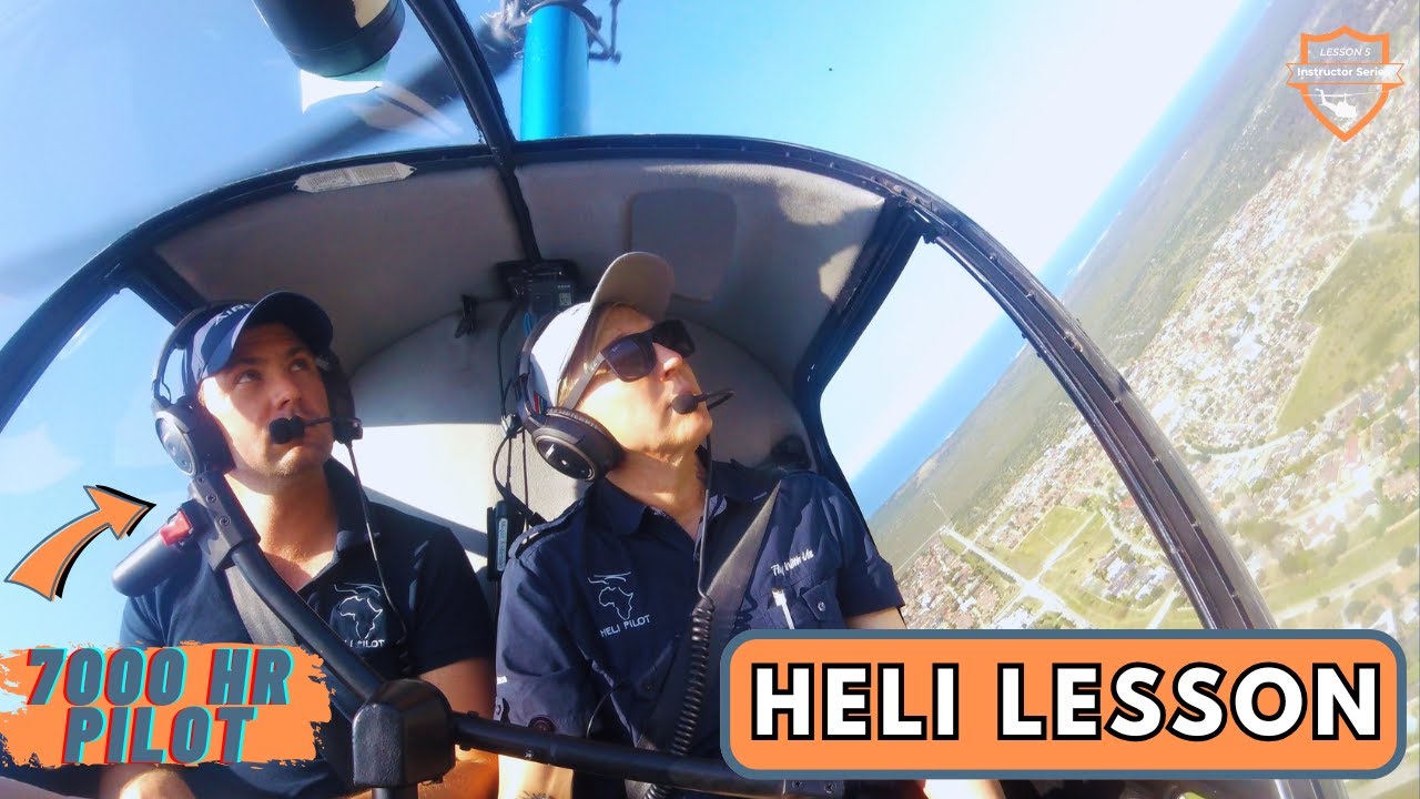 Learning to Fly Helicopters with a Pro | 7000 hr pilot training me