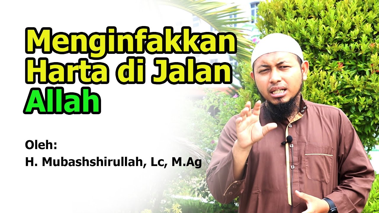 #3. Menginfakkan Harta di Jalan Allah