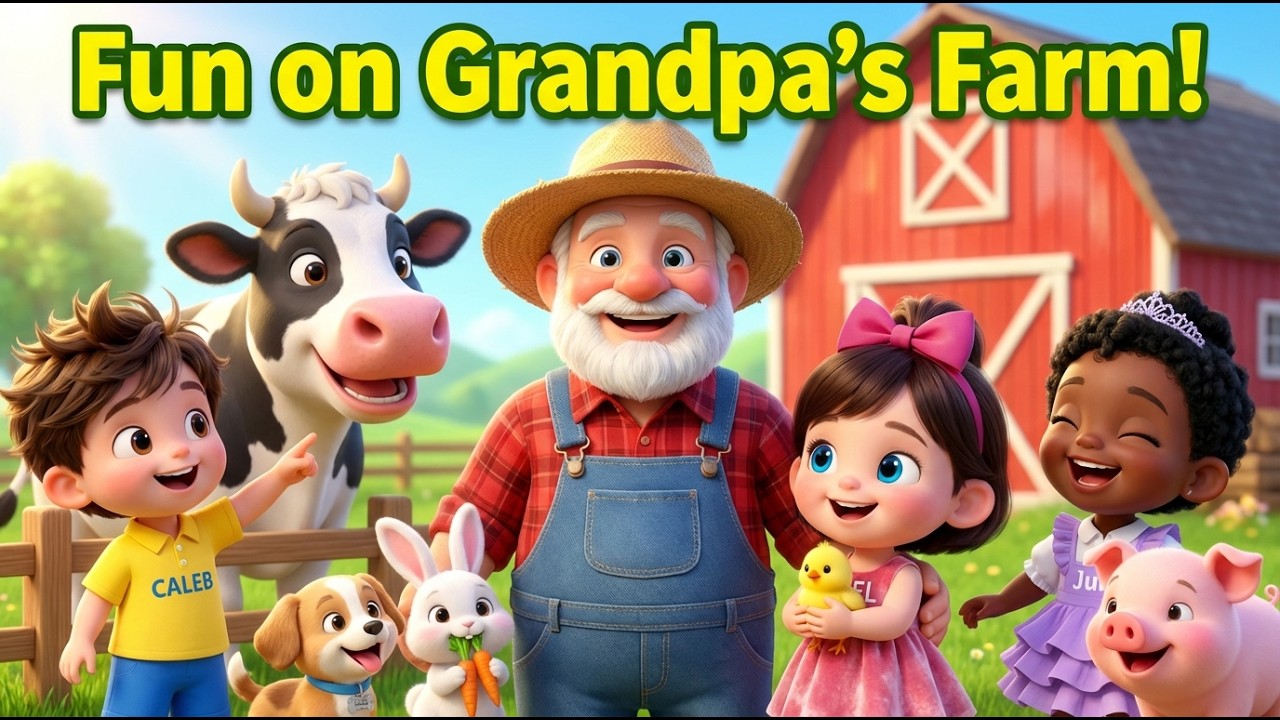 Fun at Grandpa's Farm