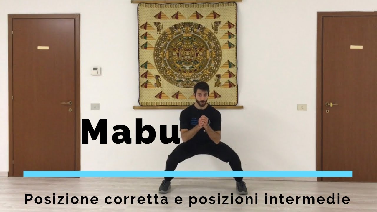 Mabu posizione corretta e posizioni intermedie