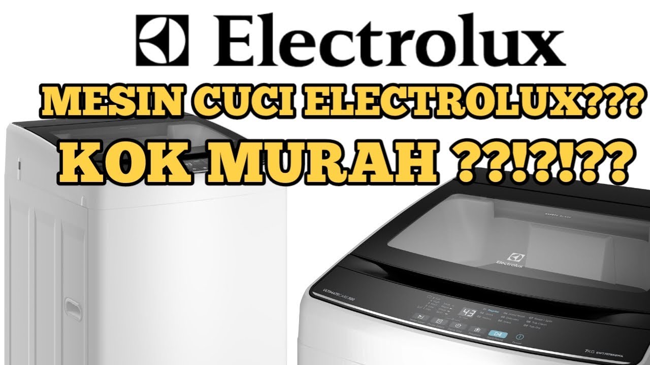 MESIN CUCI ELECTROLUX TOP LOADING EWT7078K6WA TERMURAH DAN TERBAIK ❗❗❗