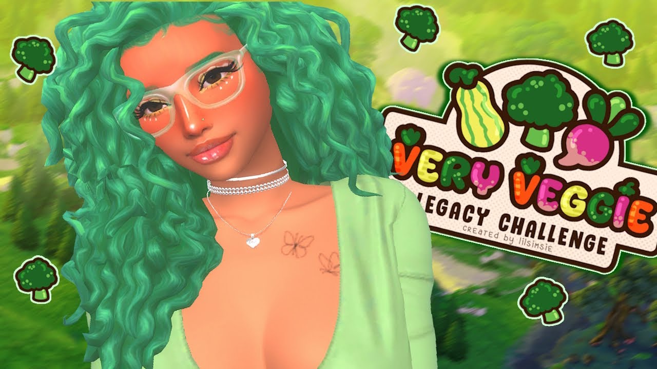 Very Veggie Legacy: The Sims 4 ♡ Part 1 ~ Knitting And Stealing Harvestables!