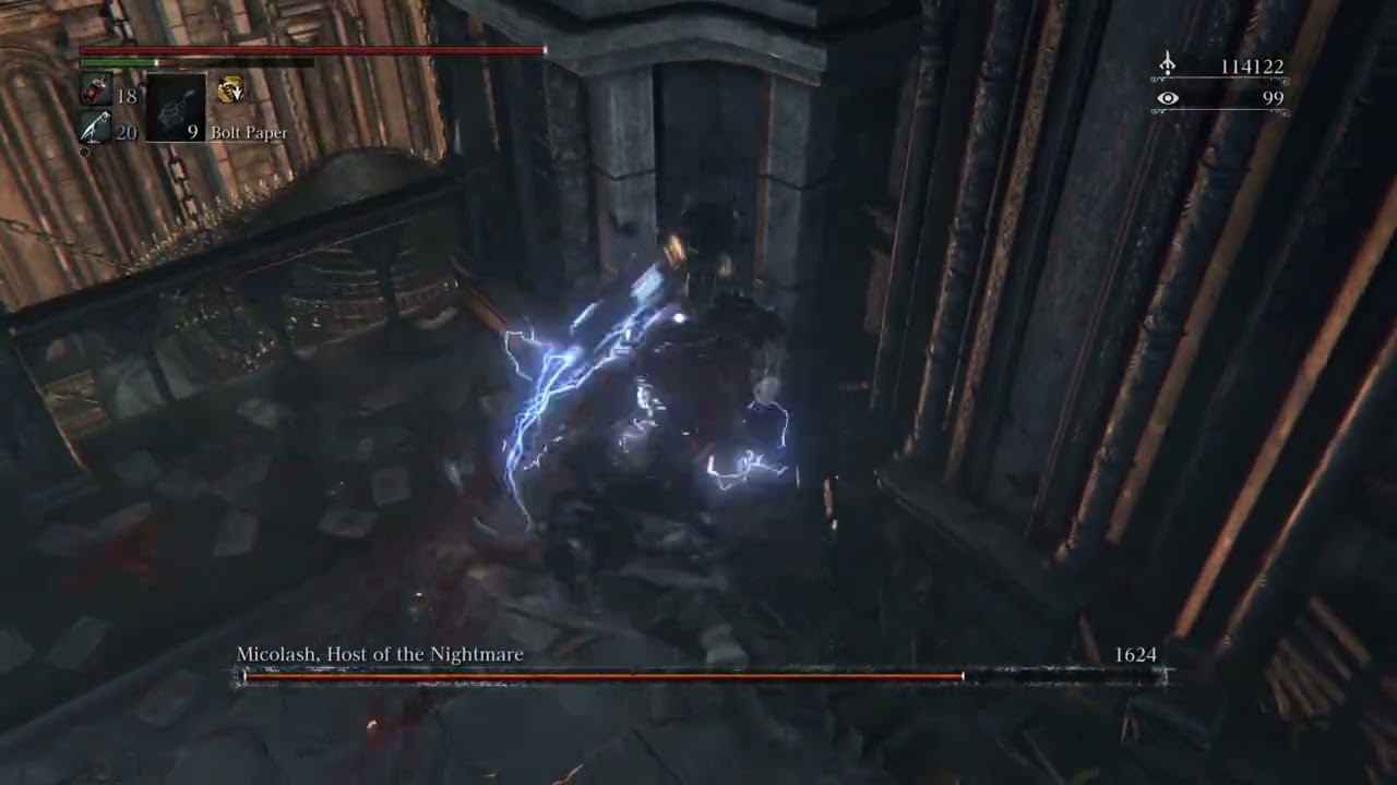 Bloodborne Micolash Host of the Nightmare Max NG+