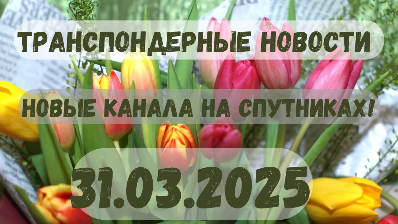НОВЫЕ КАНАЛЫ НА СПУТНИКАХ! ТРАНСПОНДЕРНЫЕ НОВОСТИ. 31.03.2025