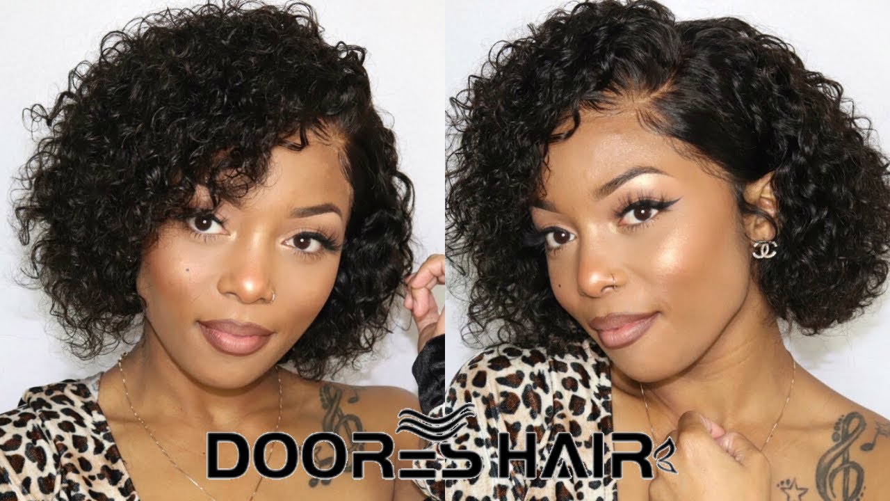 WHAT LACE?! | 250% DENSITY CURLY PIXIE CUT WIG ft. AliExpress Doores Hair | xMsCarey