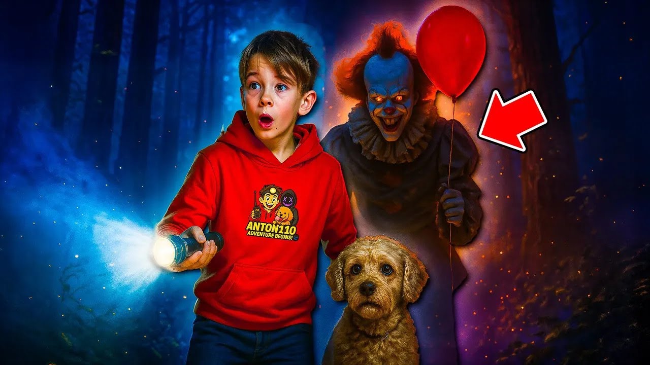 Horrorclown lockt Anton in den Wald! 😱🌲 Was passiert dann?!“