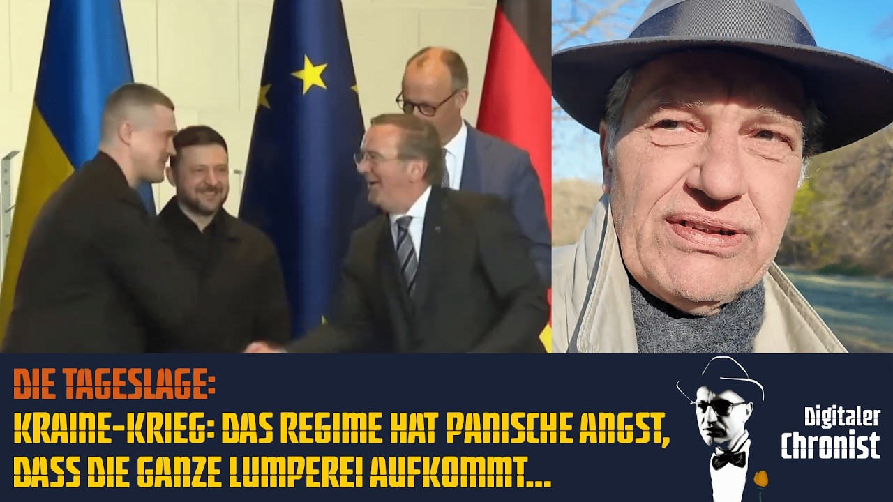 Die Tageslage: Ukraine-Krieg: Das Regime hat panische Angst, dass die ganze Lumperei aufkommt...