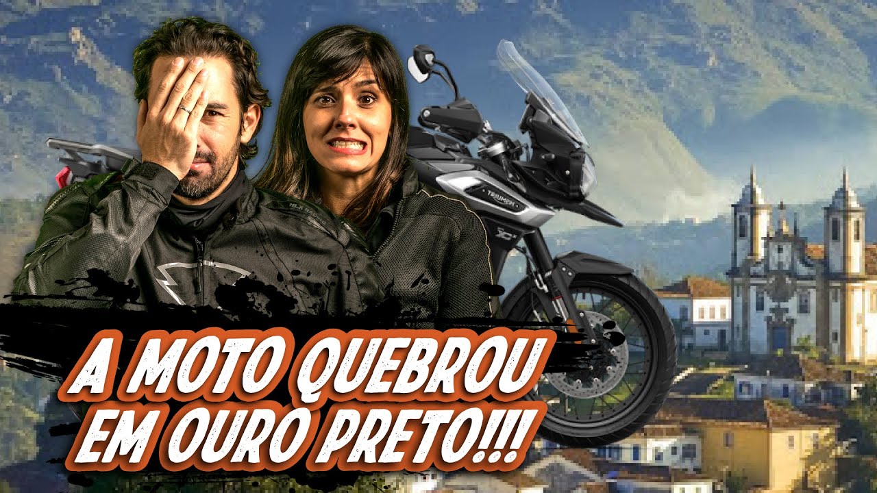 VIAGEM DE MOTO PARA OURO PRETO E ESTRADA REAL | TRIUMPH TIGER 800