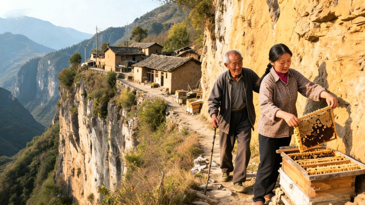 60岁大叔留居大山之巅，2000亩山林土地堪称当代地主 ，种地养鸡真是过的神仙日子！【乡村阿泰】