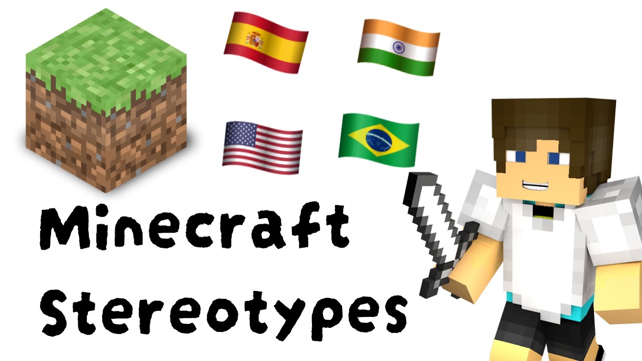 If Countries Played Minecraft (Stereotypes)