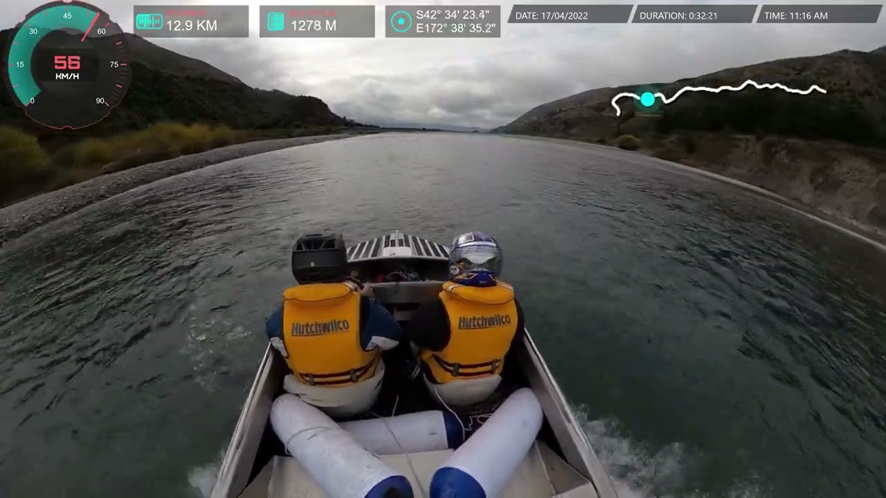 Part 2 of 3 Jet boating JBNZ Waiau - Run (Hanmer Springs) 17 APR 2022