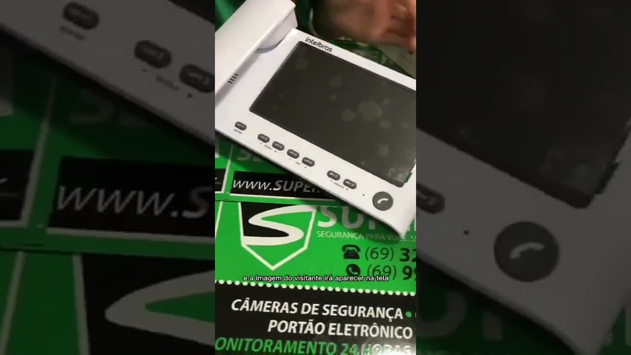 Videoporteiro Intelbras IV 7010 Intelbras - Superseg Porto Velho