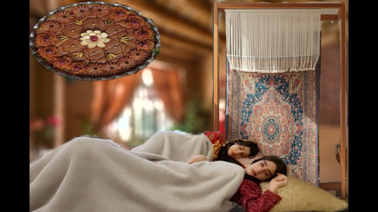 Village Life in Iran | making Halva for our cousin